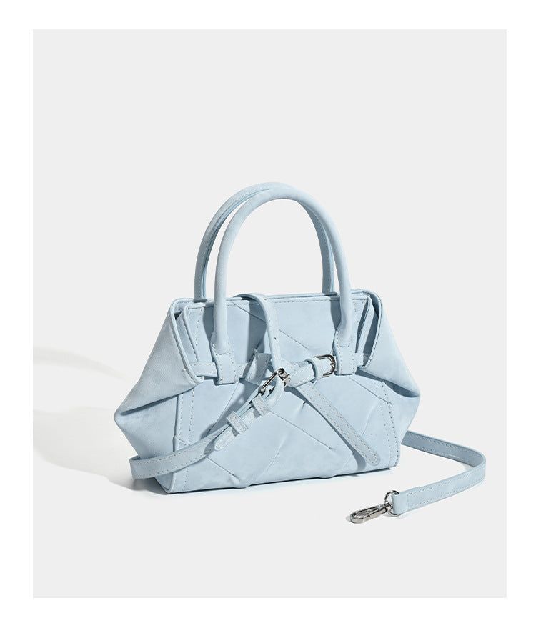 Minimal Quilted Dumpling Tote Shoulder Bag