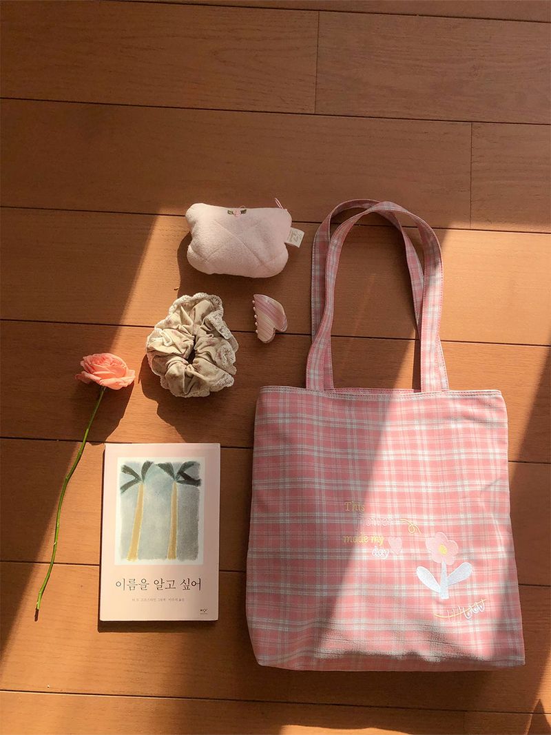 Everyday fabric bag_This flower made my day