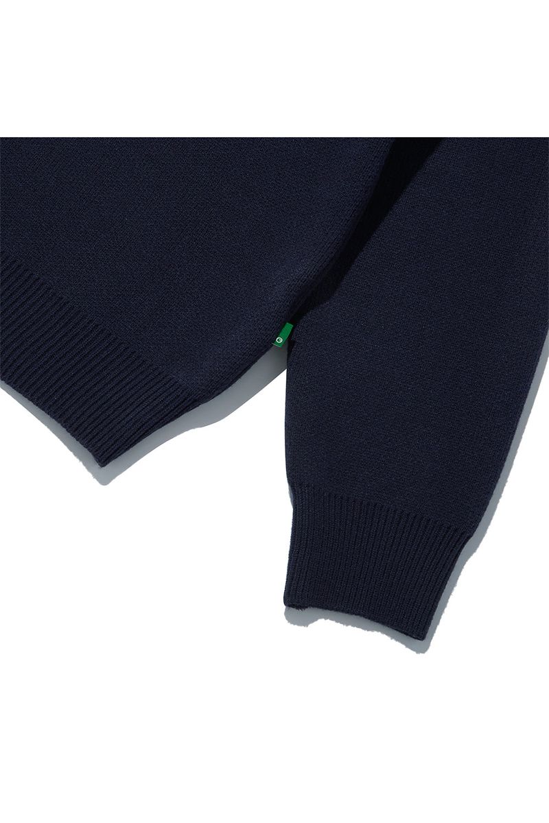 HTT Jacquard Knit_Navy