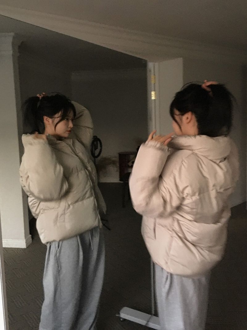 Romantic Cropped Puffer Jacket