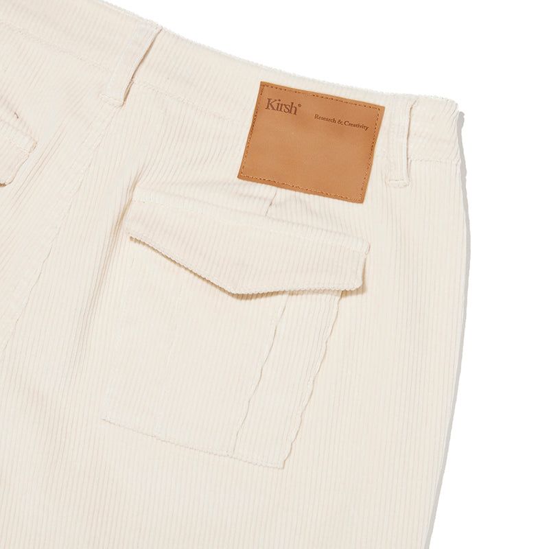 CHERRY CORDUROY PANTS [IVORY]