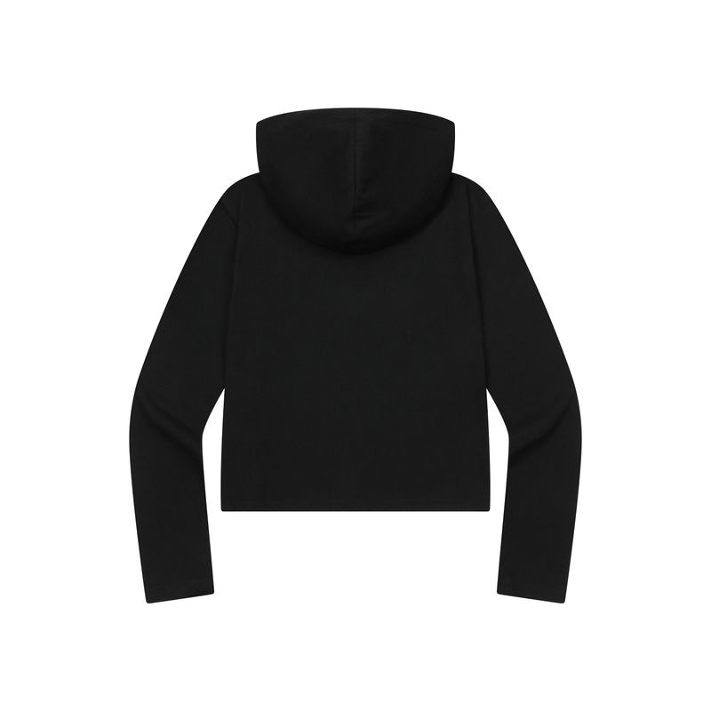 VANTA METAL LOGO SNAP BUTTON HOOD T