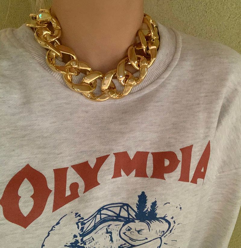 Delight-J（ディライトジェイ）の「Gold Chain Short Necris（Accessories）」