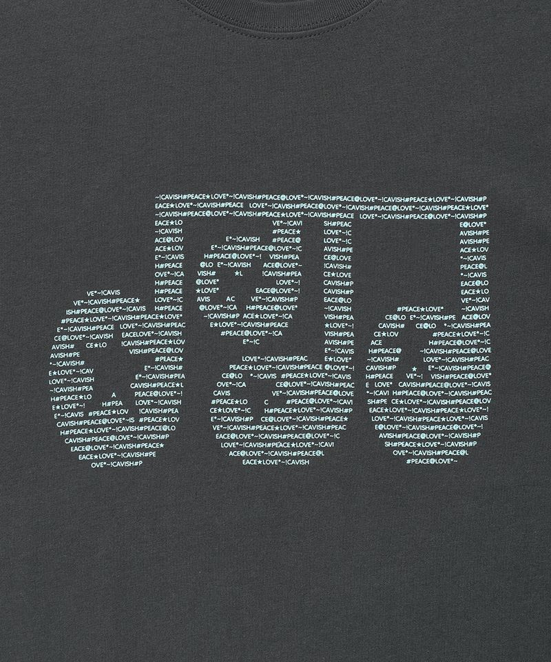 STAR NOTE SS TEE CHARCOAL(CV2GMUT503A)