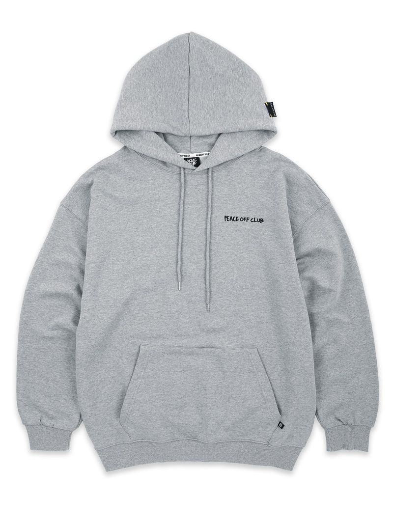 Tagging_Logo Hooded Sweatshirt GREY
