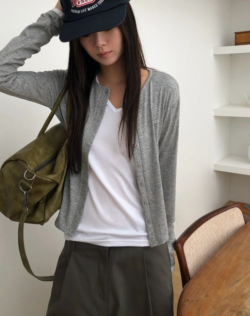 [ORIGINAL] Nimo Deep V-neck long-sleeve T-shirt