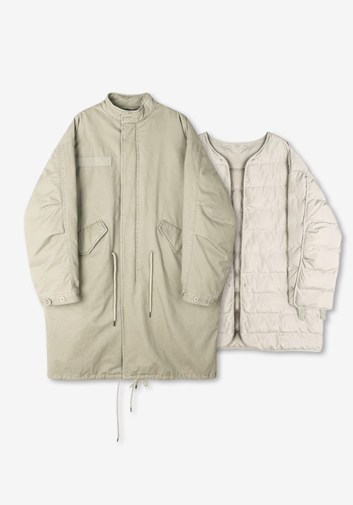 WT Aging Pigment Cation Long Padding Parka