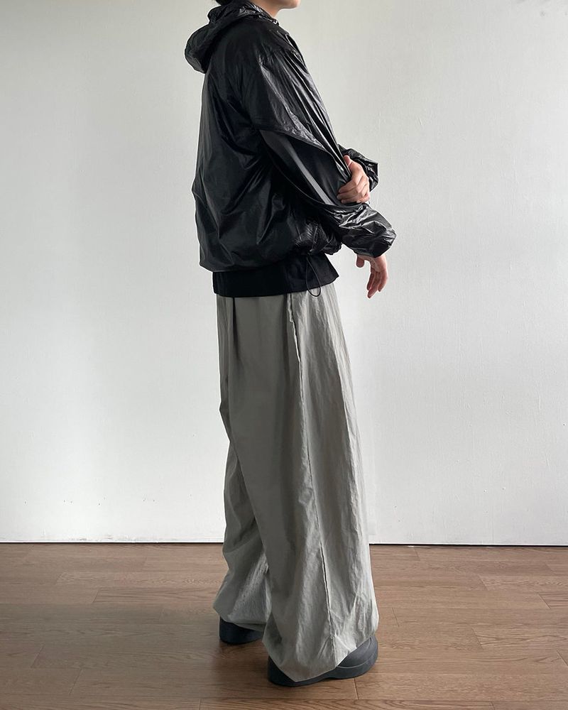 Oft Pintuck Nylon Pants