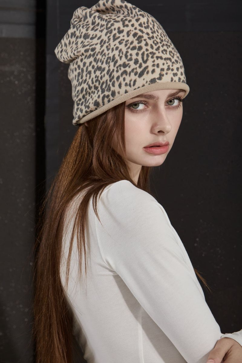 JUNGLE BEANIE -LEOPARD