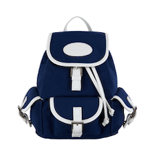 LOTSYOU（ロッツユー）の「Nostalgia Canvas Backpack Navy（Bags）」