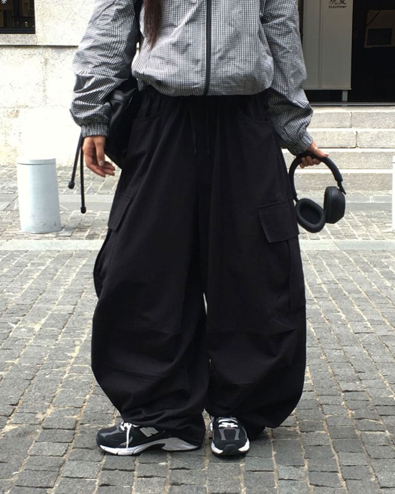Head Cargo Balloon Wide Pants