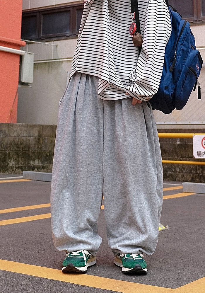 [SEMADE] Easy Sweat Banding Pants 모찌 벌룬 스웻팬츠