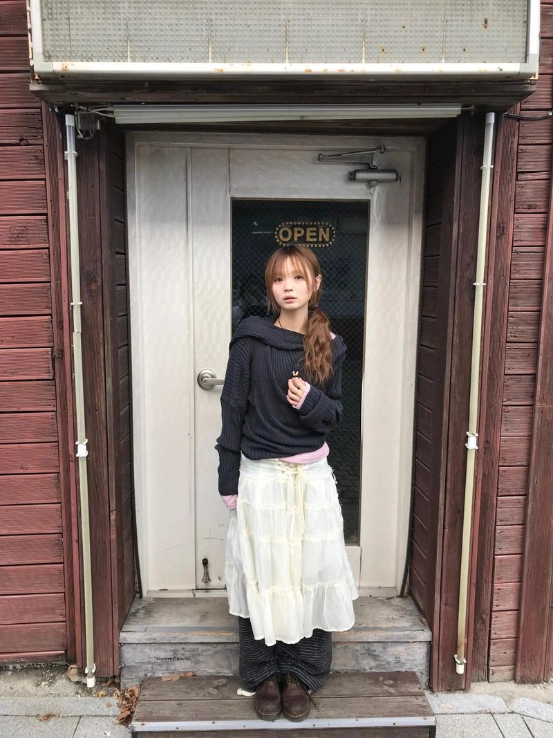 poen eyelet skirt