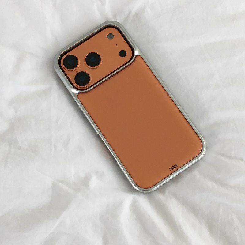 o.color orange case (silver epoxy)