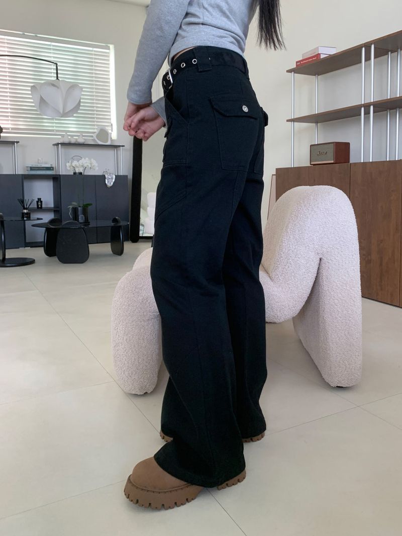 Wander Pocket Cargo Work Line Long Pants 