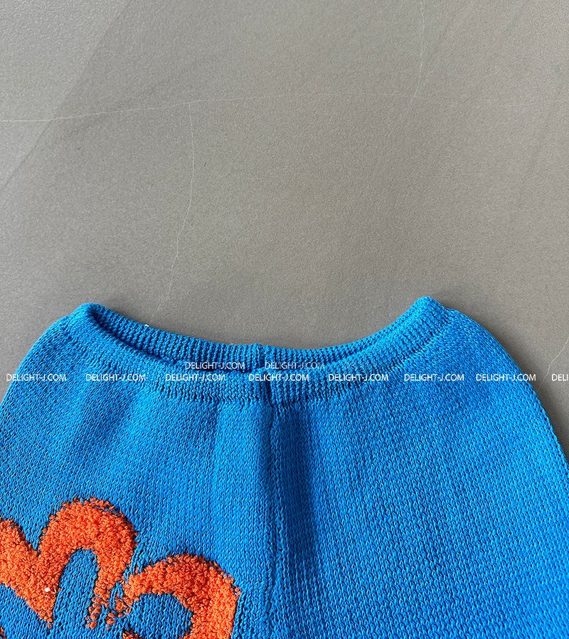 Flower knit bikini swimwear