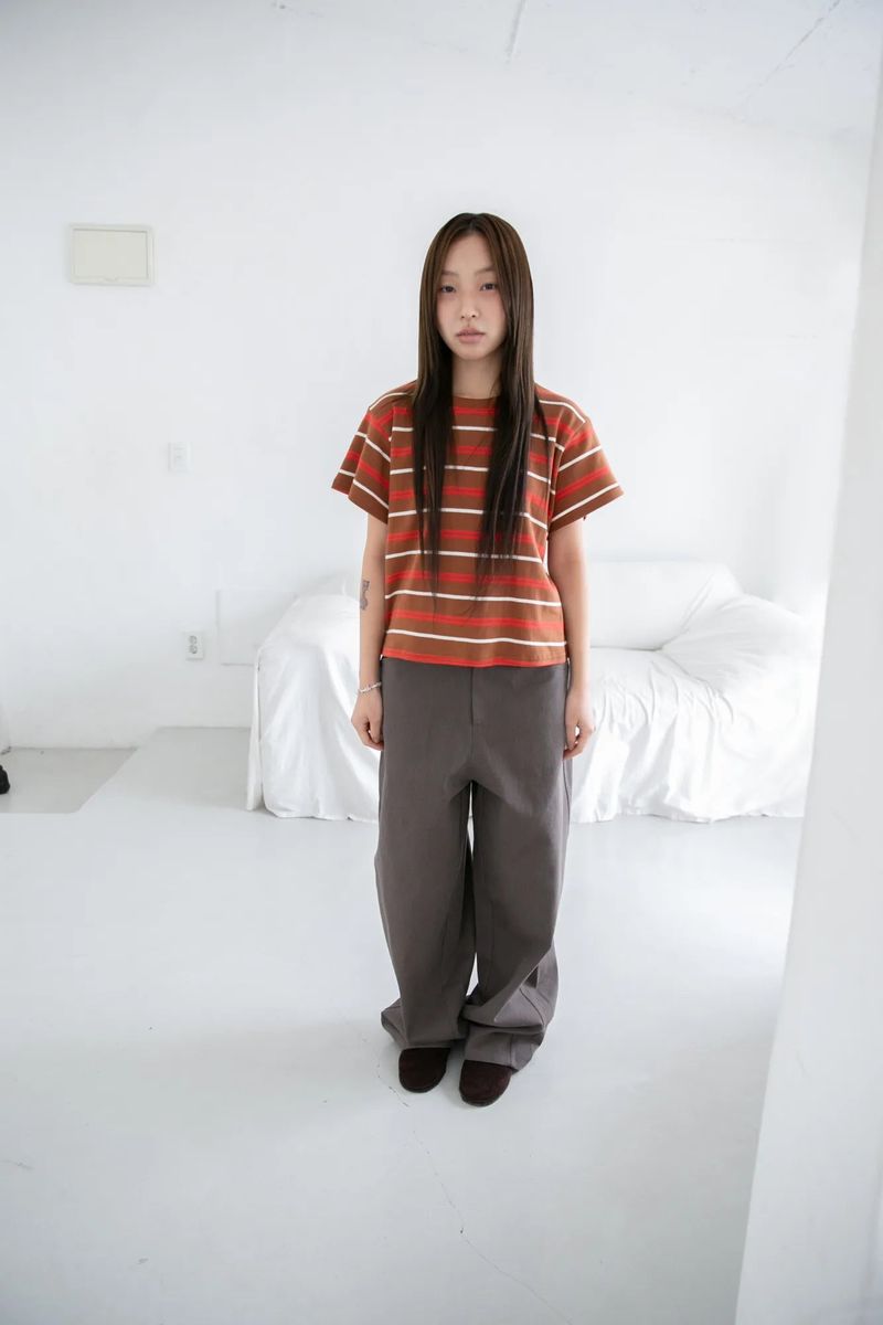 fall button pocket wide pants(2colors)