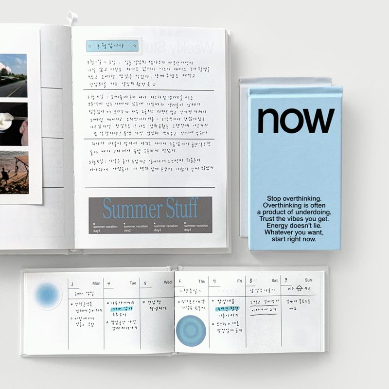 oab now diary / hard cover handy scheduler