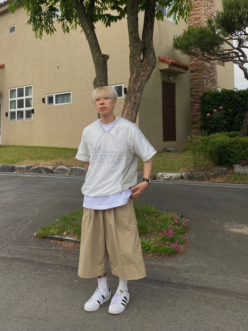カーペンターナイロンハーフパンツ4C