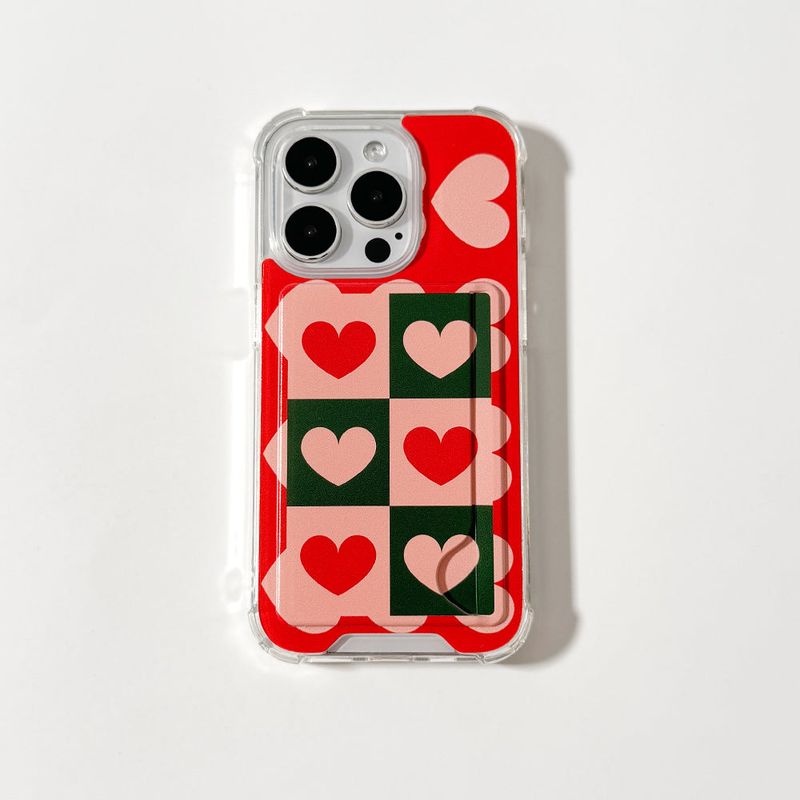 a3b3（エースリービースリー）の「Heart Pattern (Card Pocket Case)（Smartphone Accessories）」