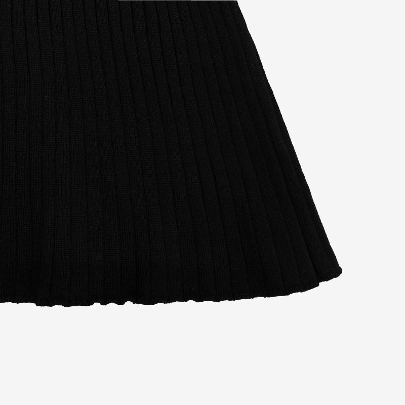 Konin Stitch Flared Knit Dress