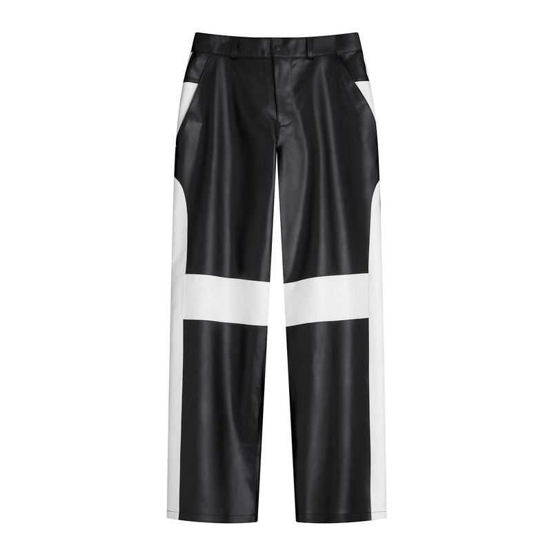 Racer Leather Pants (Black)