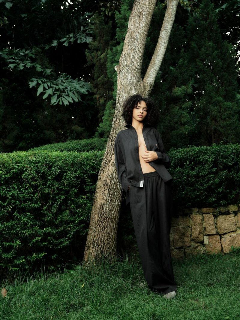 Leisure Day Pant Lignite Coal