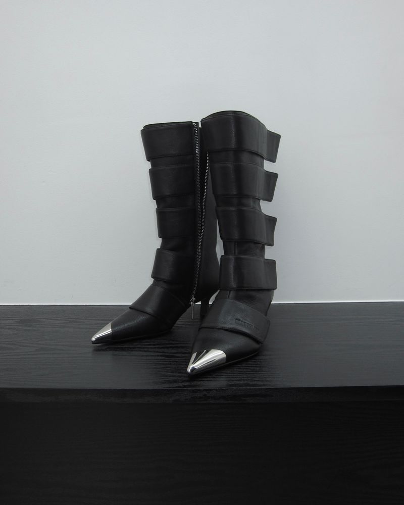 Mummy Stiletto Boots