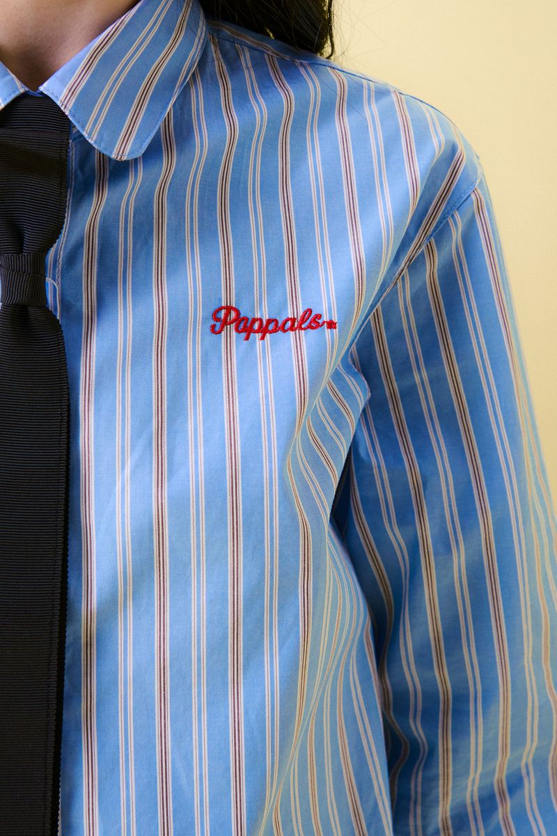 Pals Stripe Shirt [Skyblue]