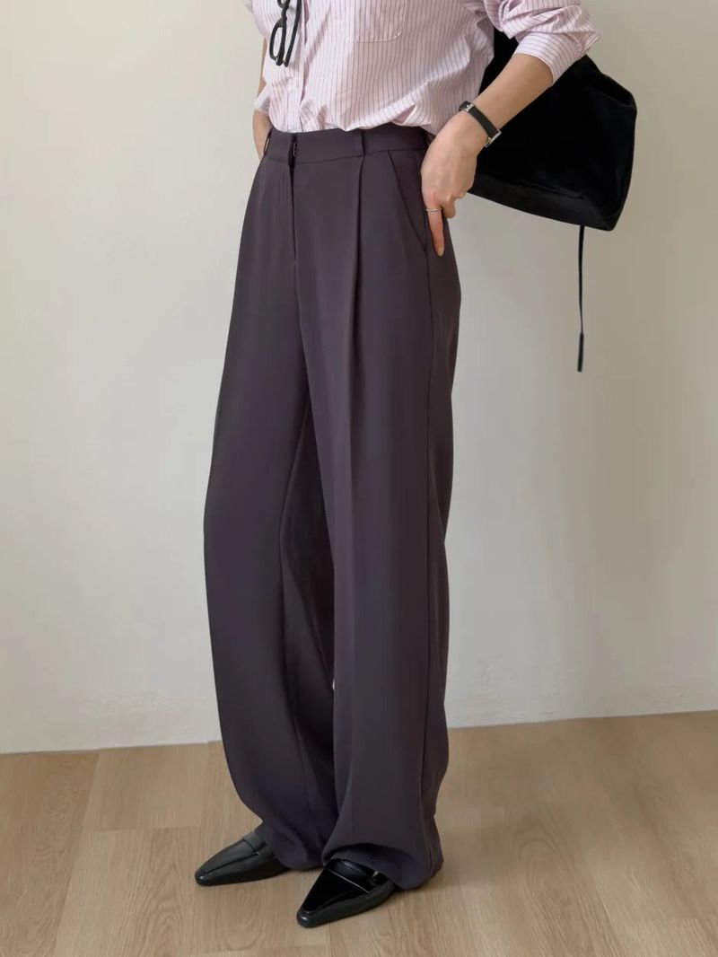 INCHANT ME（インチャントミー）の「One Tuck Semi-Wide Slacks（Pants）」