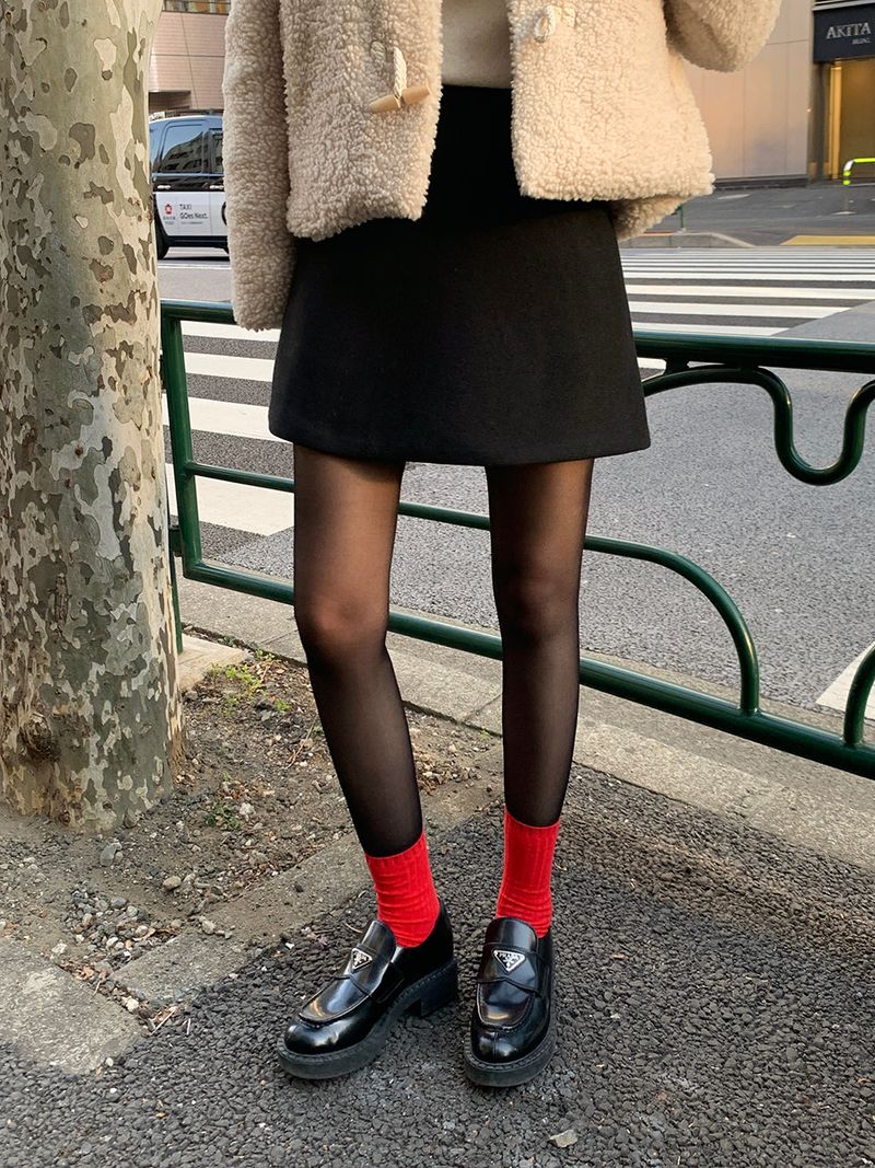 Glune see-through stockings
