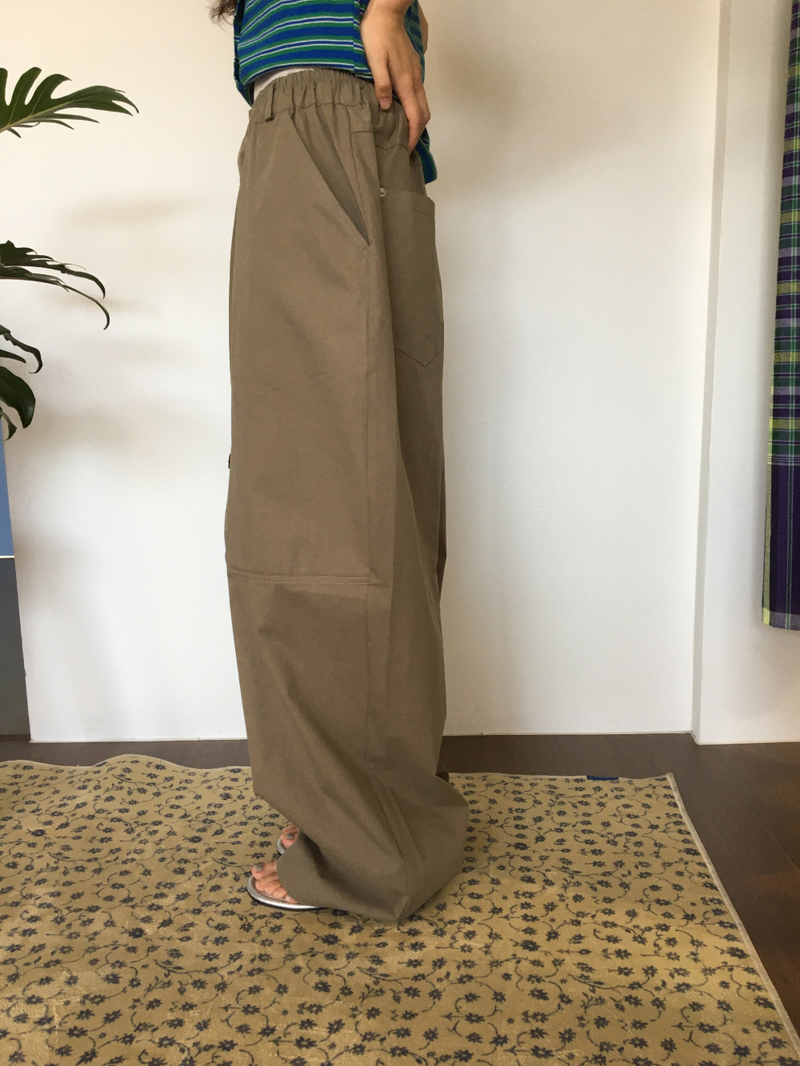 By Button Balloon Pants (2color)