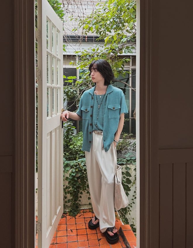 Trui Cooling Semi-Banding Long Slacks