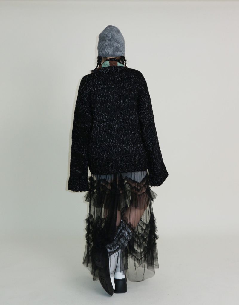 Boehm Boksarthy high neck two-way cardigan (outer)