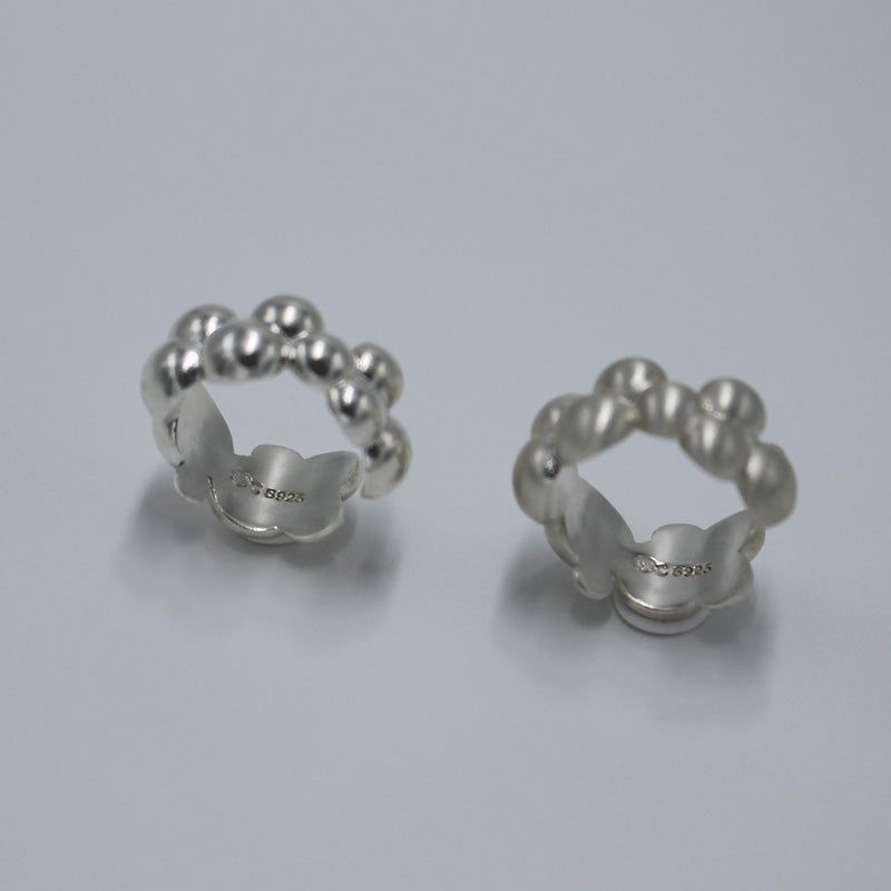Bubble Cloud Midi Ring(Matte)