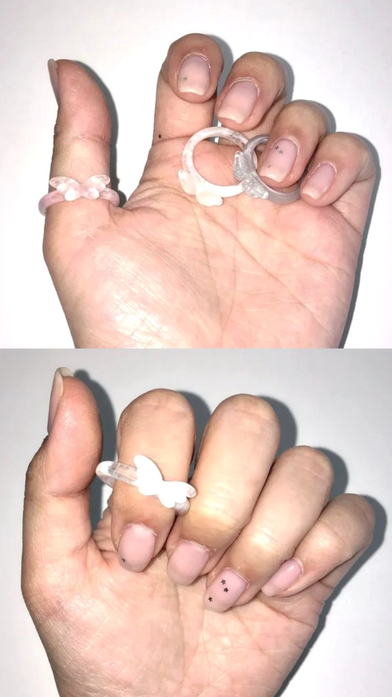 mini angel ring (3color)