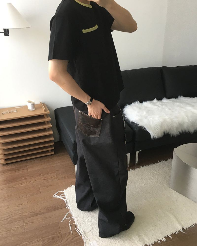 Dunk Non-fade Denim Pants