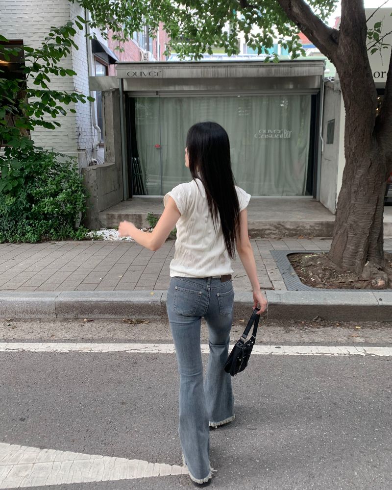 グラブブーツカットパンツ