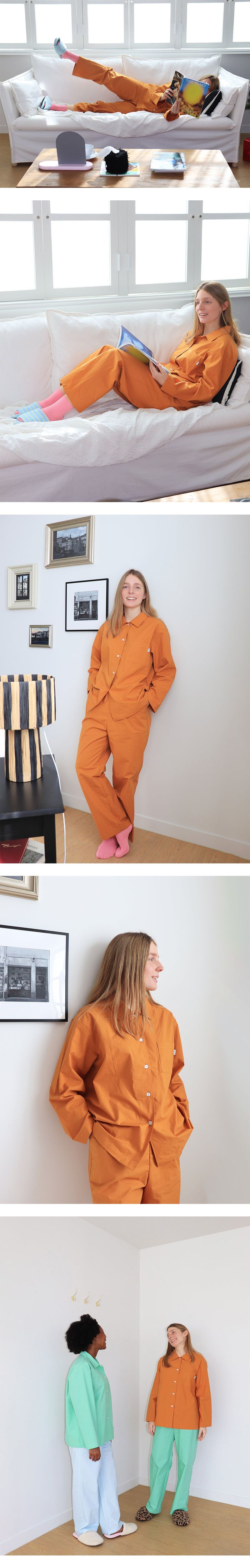 Arlok pajama set (Brick)