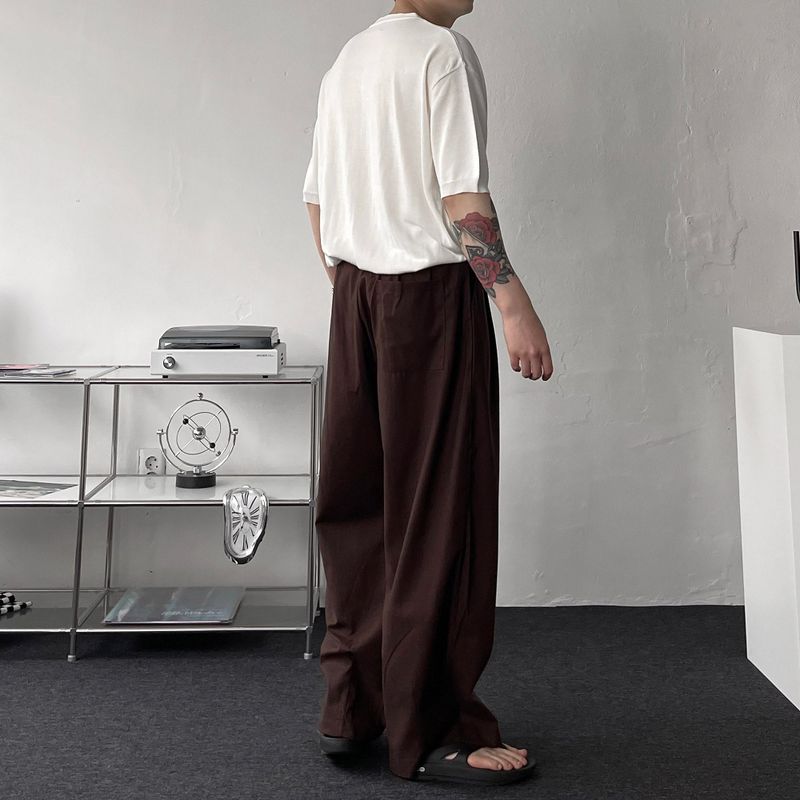 OWN Hello linen two-tuck pants (5 colors)