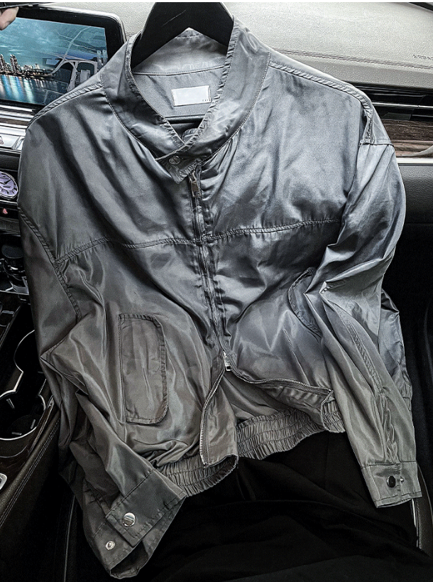 perry biker windbreaker jacket