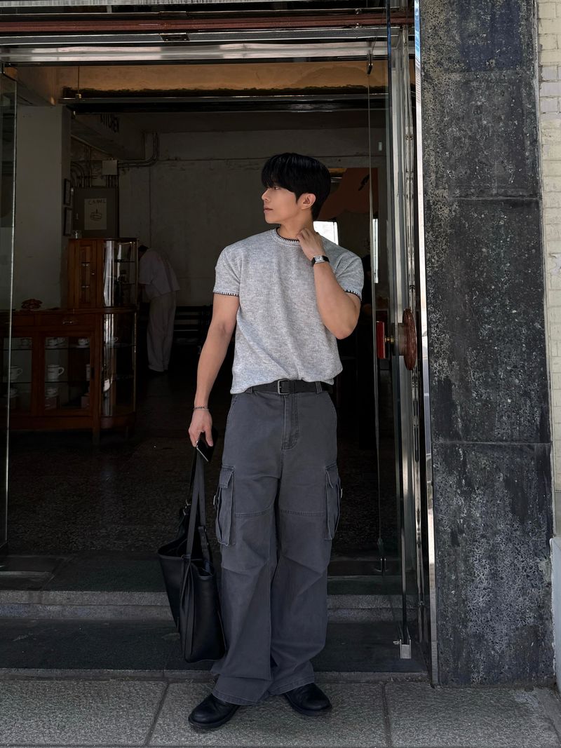 Dawn belted strap cargo pants