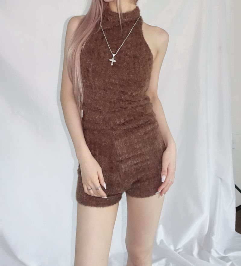 Evening Angora Shorts