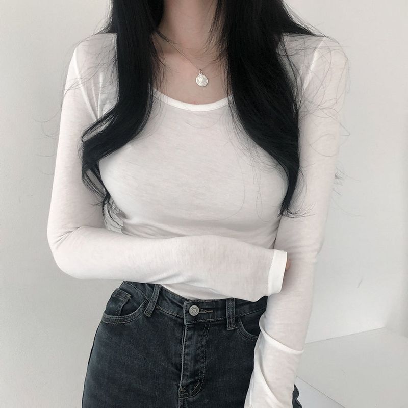 フリースドスクープネックトップ