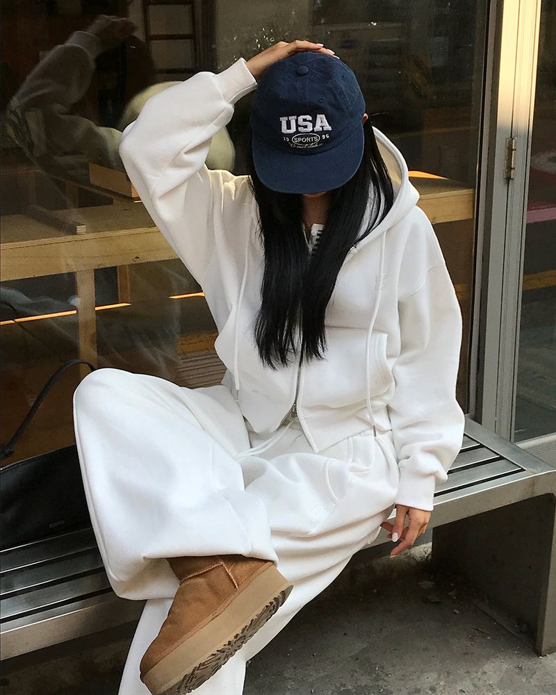[ORIGINAL] Tibet 2-Way Cropped Hood Zip-Up