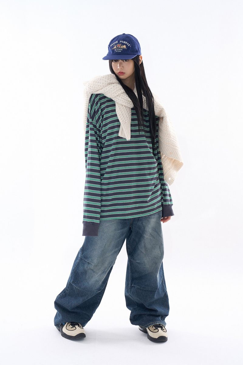 Maya round-neck wool brush cardigan