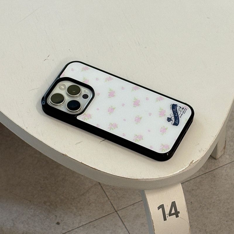 Lucky Rose glass case