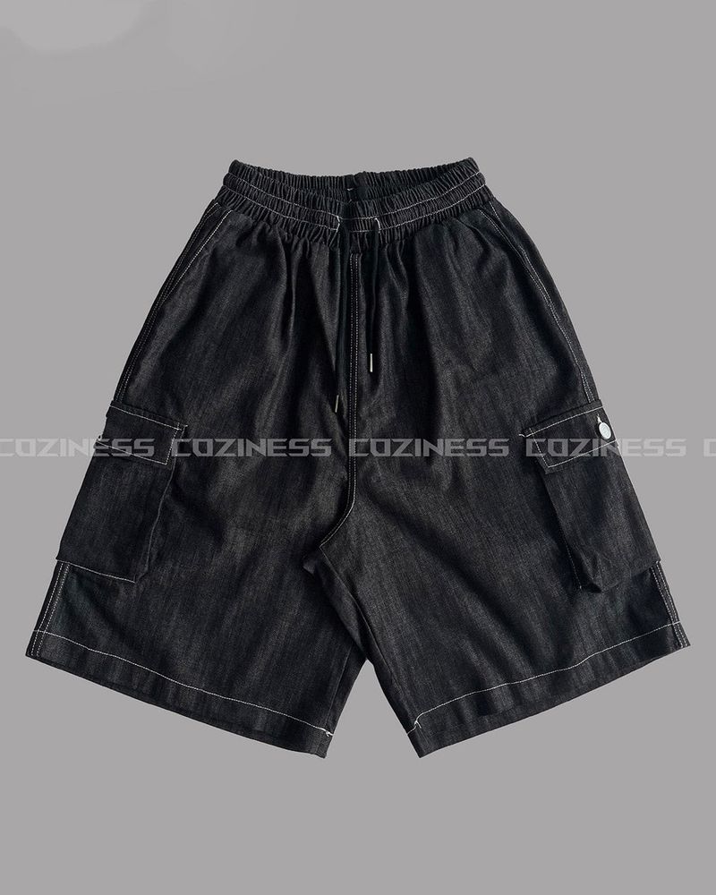 SI denim cargo shorts