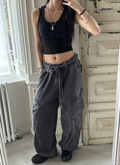 [BASIC ITEM] Rib crop sleeveless(9color)