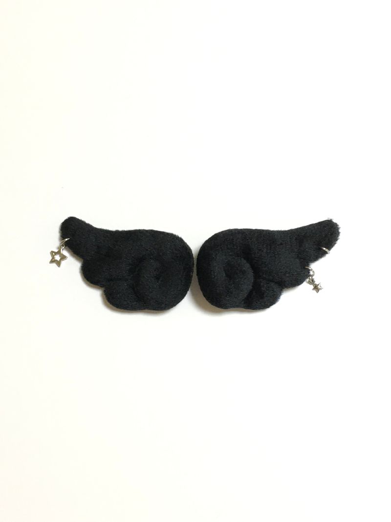 Angel wings (hairpin & badge)